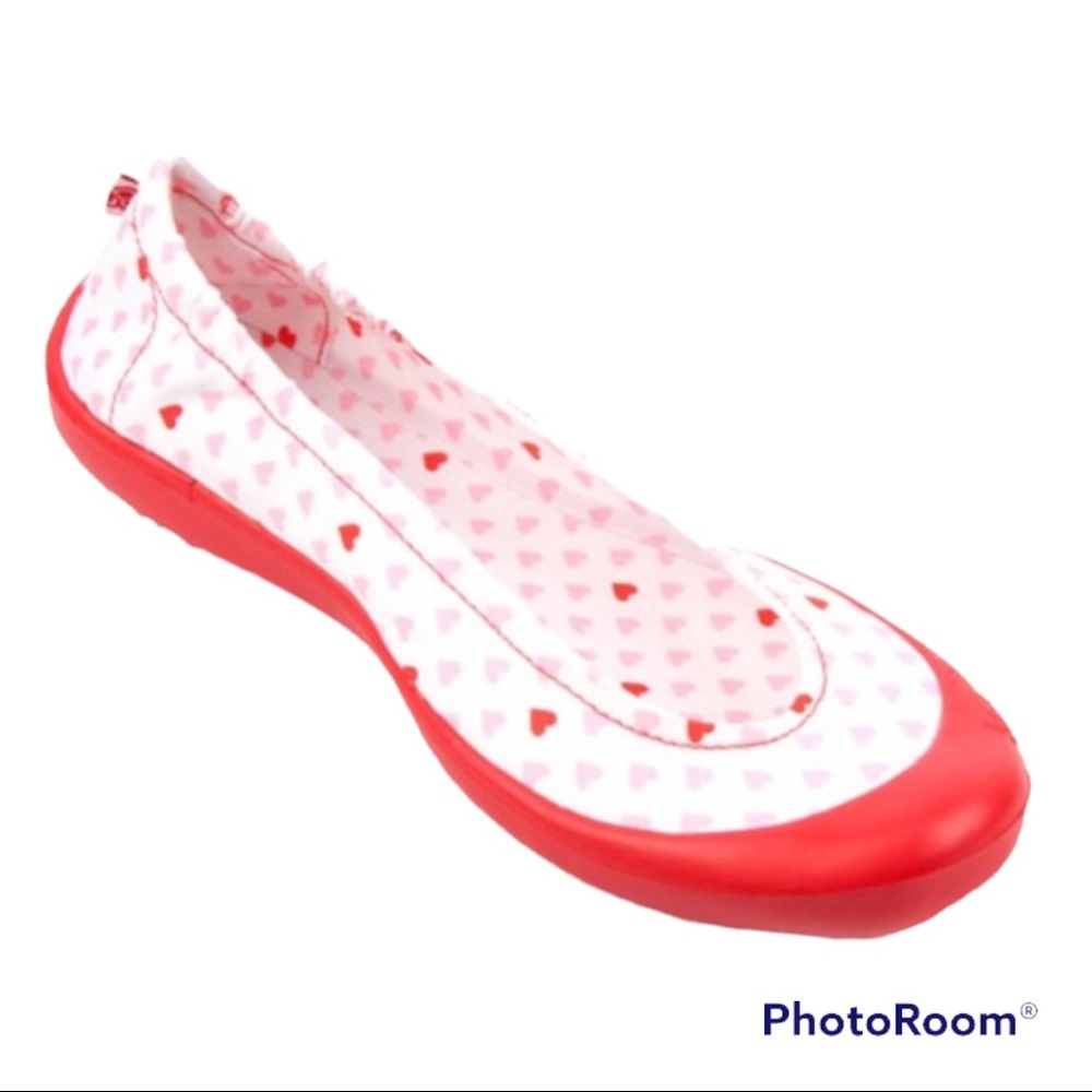 LUV Dream Flats - Sweet Hearts (Red)